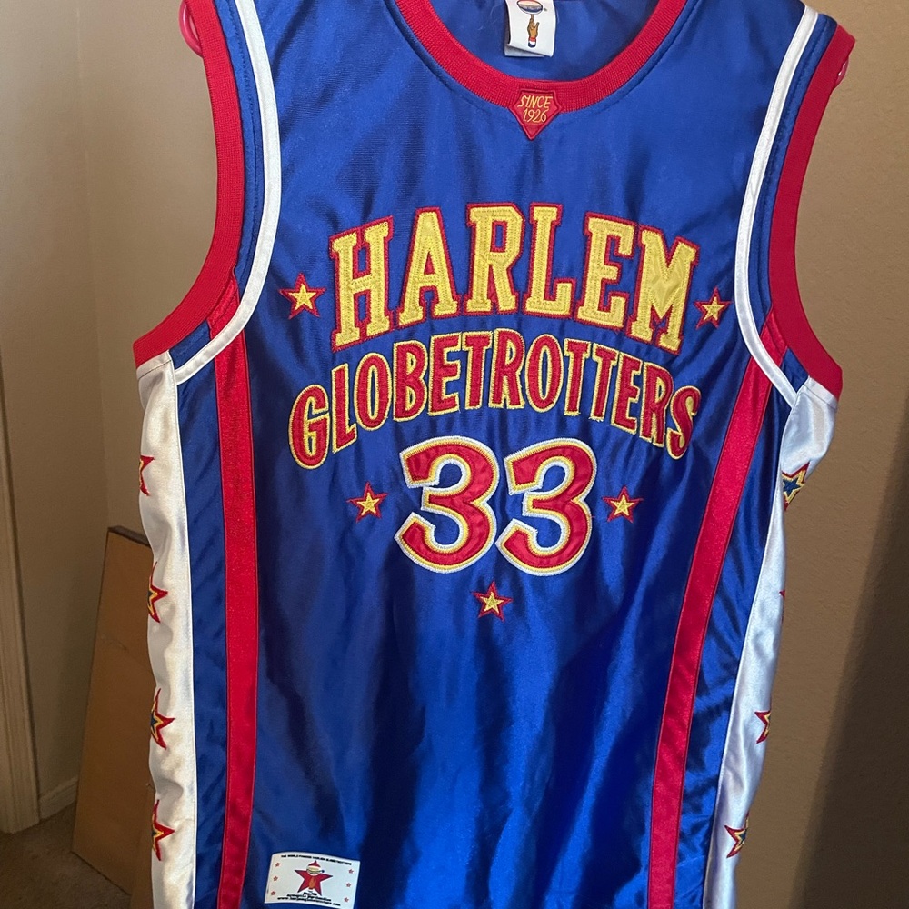 Harlem Globetrotters Blue Jersey